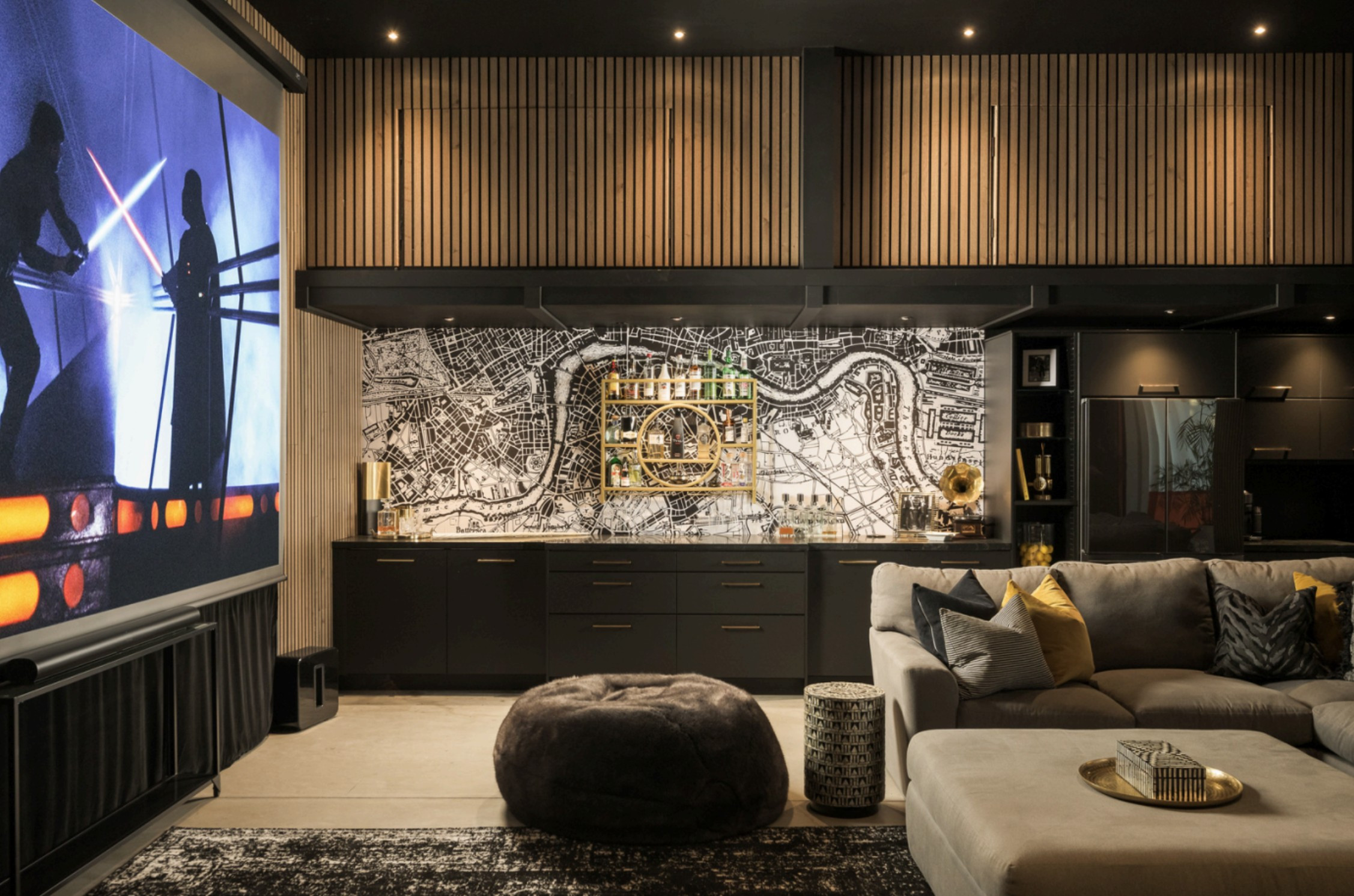 Whole Home Mid Century Meets Industrial