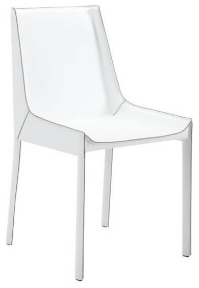 Fashion Dining Chair, Set of 2, White