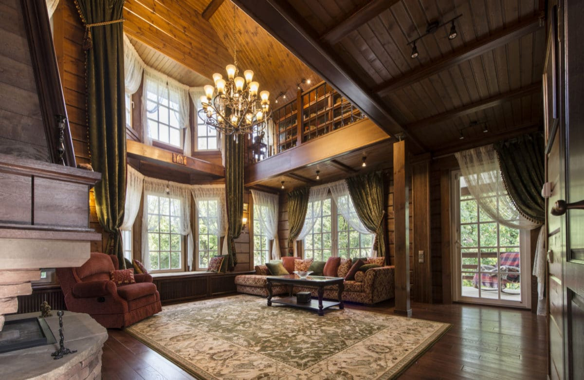 Оформление загородного дома