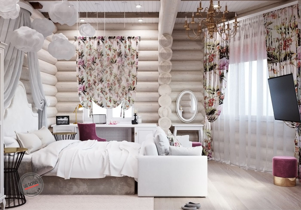 Дом из кругляка в Иркутске