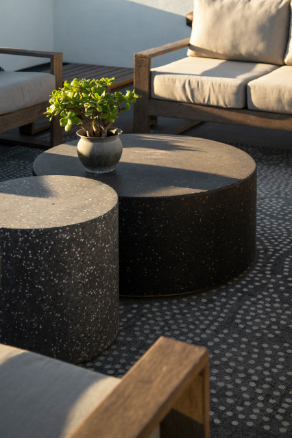Transitional Beach House, Hollywood Beach, CA | AAA Development, Inc. klassisch-modern-terrasse