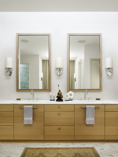 FAB Architectures Modern Villa - Transitional - Bathroom - Austin - by Alexander  Marchant