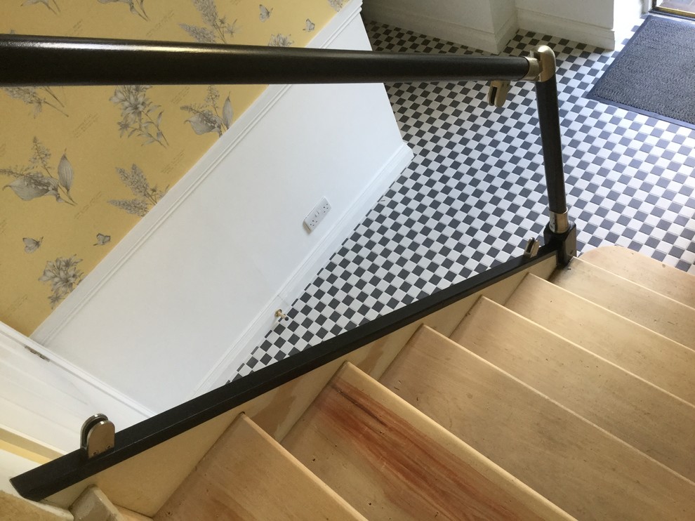 Refurbishment Glass Painted Black