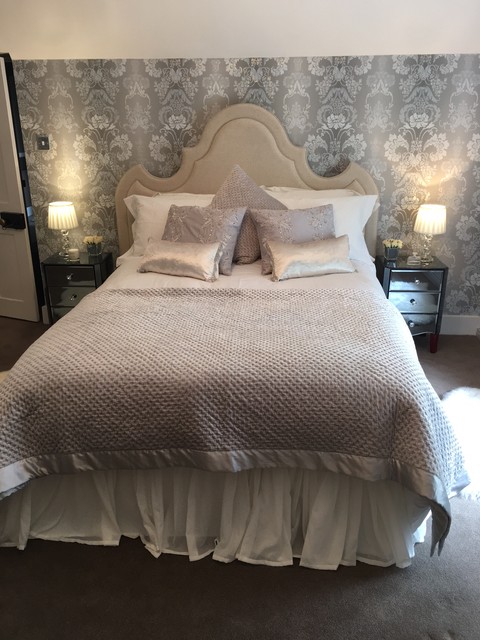 Wallpaper, Kent contemporary-bedroom