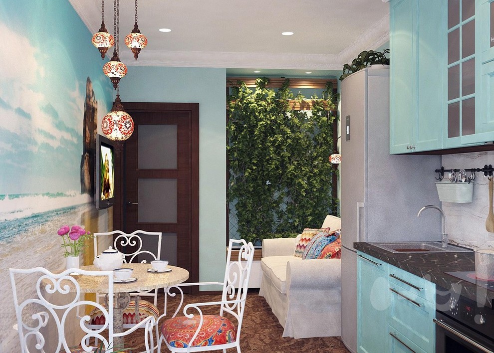 Квартира-студия в Средиземноморском стиле