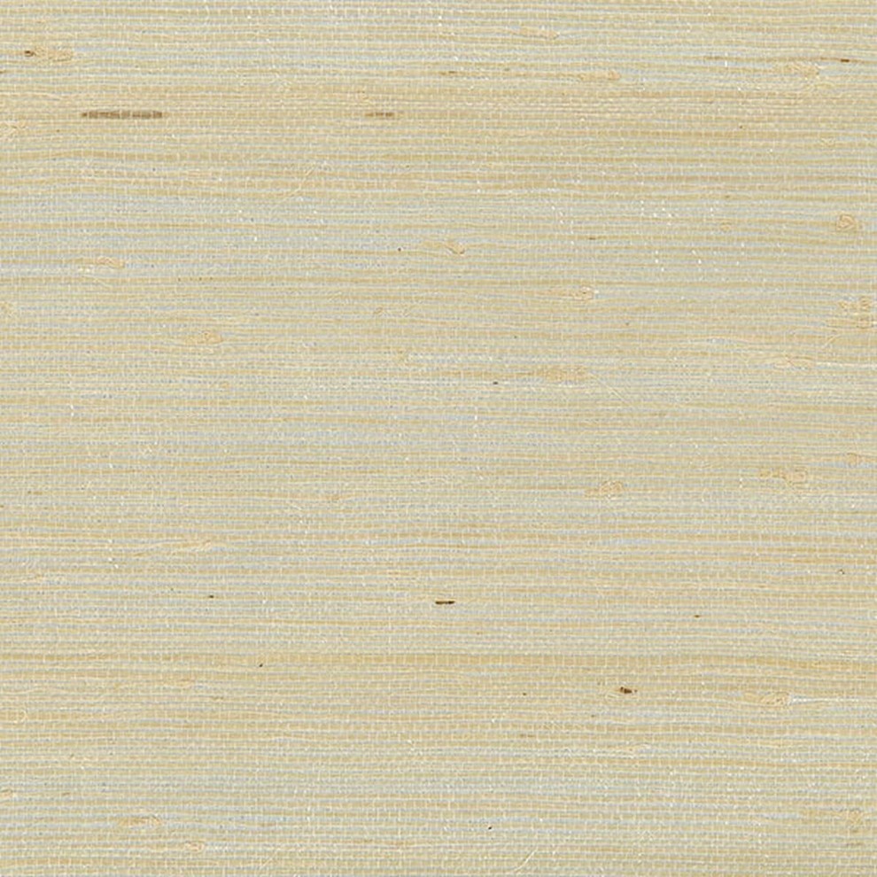 Decorator, Grasscloth Texture Wallpaper, Roll 36"x24' Contemporary