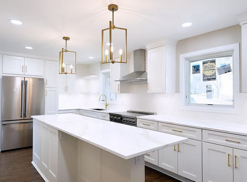 White Kitchen Remodel
