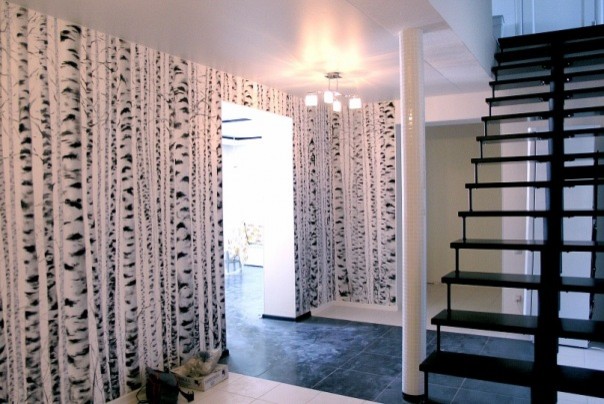 3Д роспись "Березки"