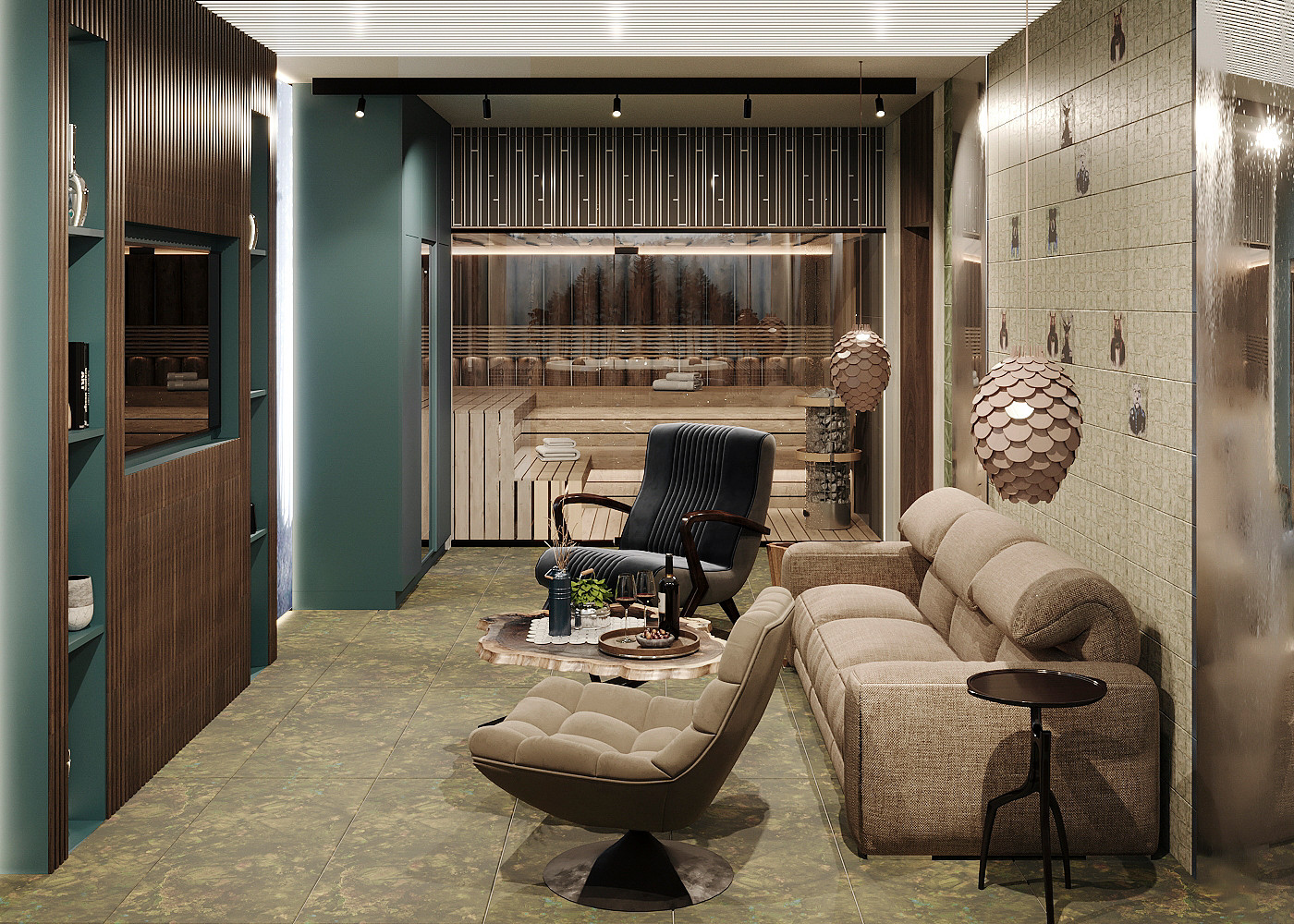 Зона СПА "Шишкин лес"