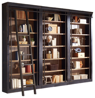 Alcott 3 Piece Bookcase Wall Transitional Bookcases By Martin Alcott 3 Piece Bookcase Wall Transitional Bookcases By Martin Furniture