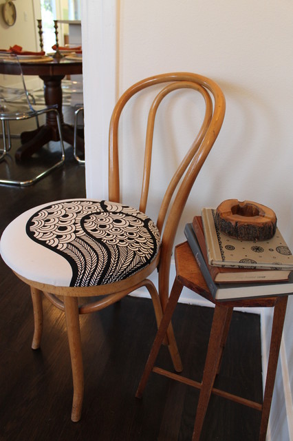 leopard print vanity chair