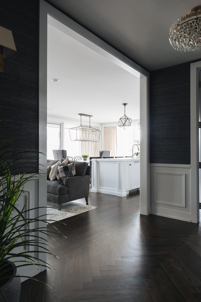 Home design - transitional home design idea in Chicago