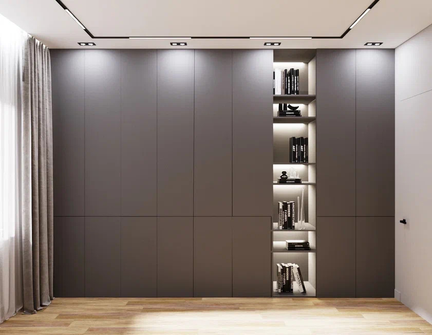 Ремонт однокомнатной квартиры с двумя рабочими местами