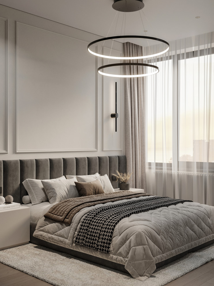 Современная квартира в Москве 78 м²