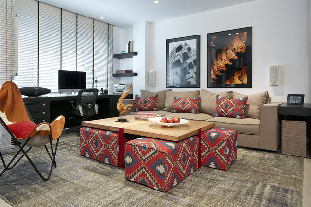 LOFT BARCELONA POBLENOU exotisk-vardagsrum