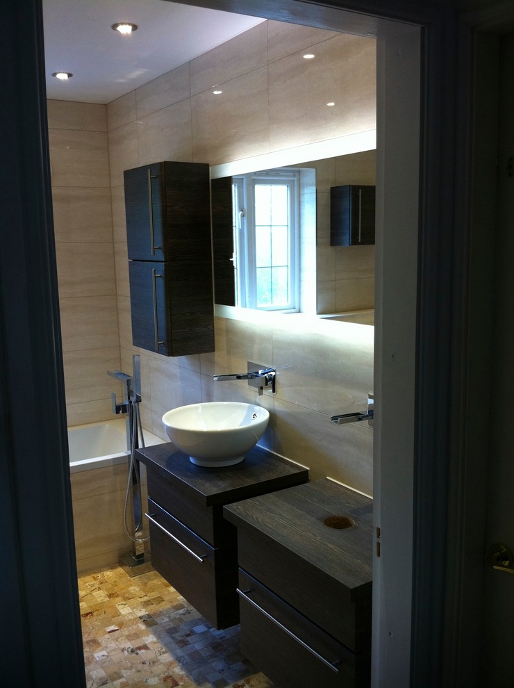 Photo of a contemporary bathroom in Manchester.