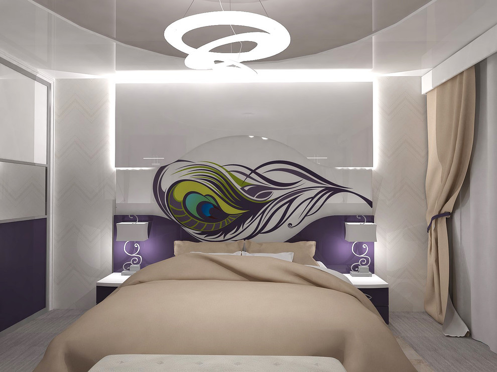 Спальня Перо павлина