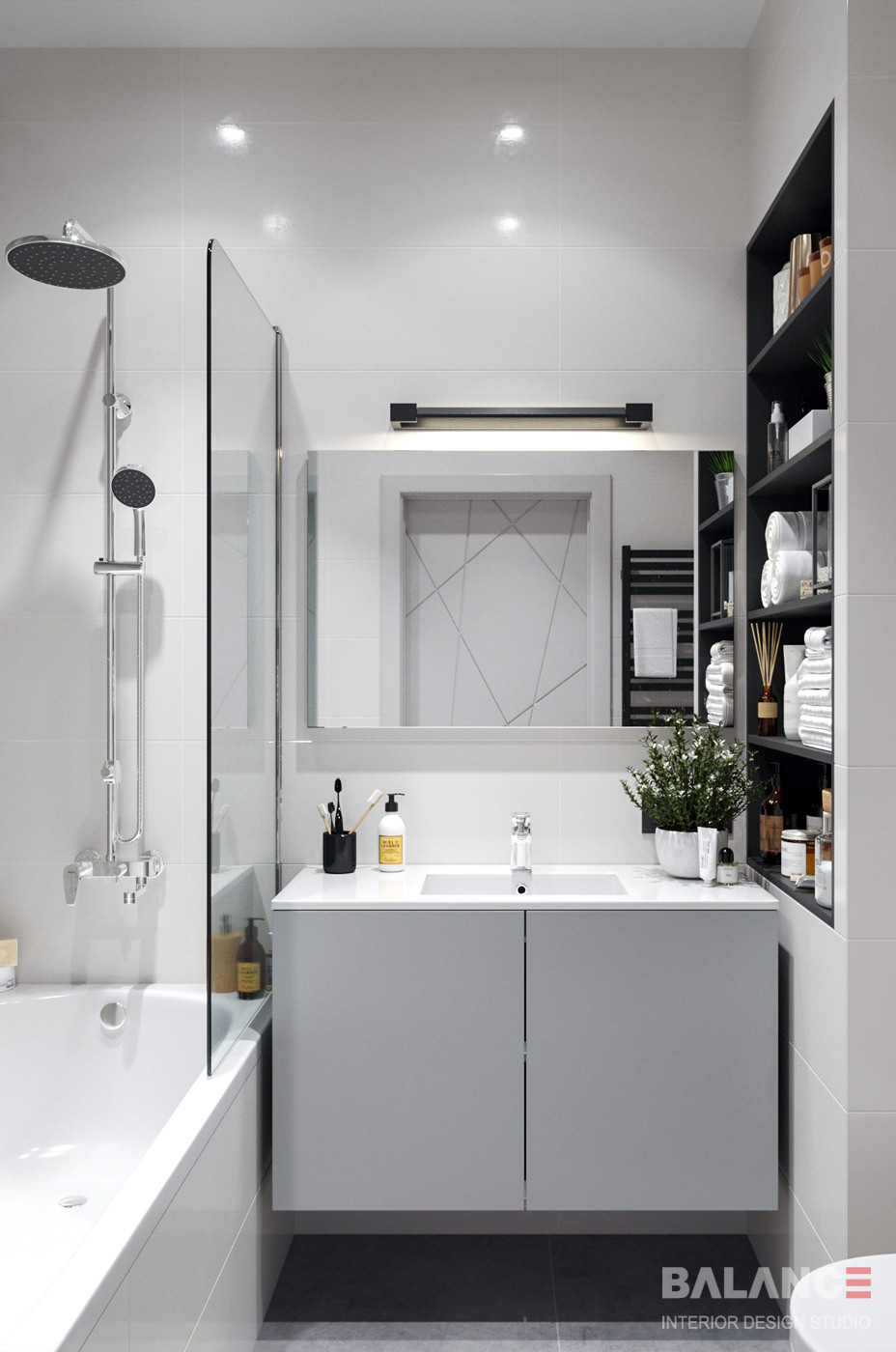 Трехкомнатная квартира ЖК "Неоклассика", 105 м2