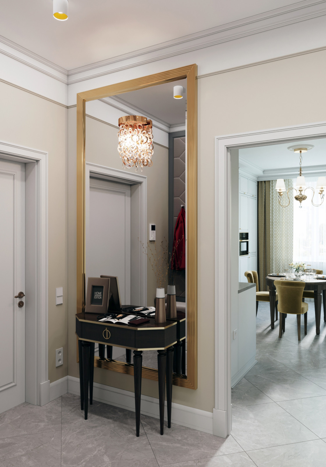 Квартира в Коммунарке "Светлая меланхолия" - 76,75 кв.м.