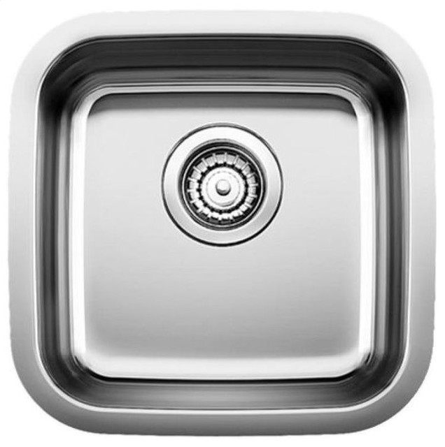 Blanco Bar Sink 15 X15 X12 Contemporary Sinks By Bath1 Blanco Bar Sink