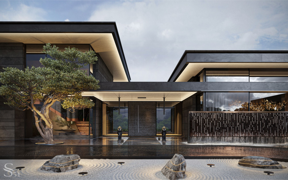 Входная зона виллы