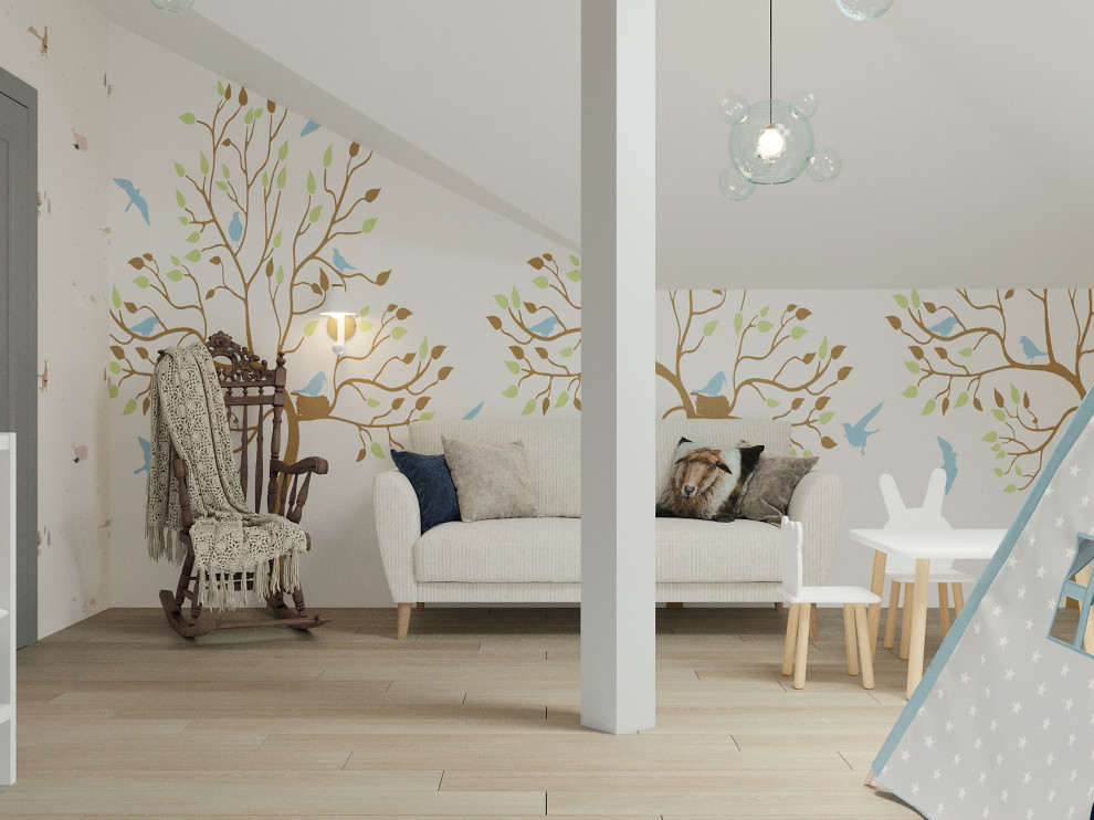 Интерьер дома в современном классическом стиле