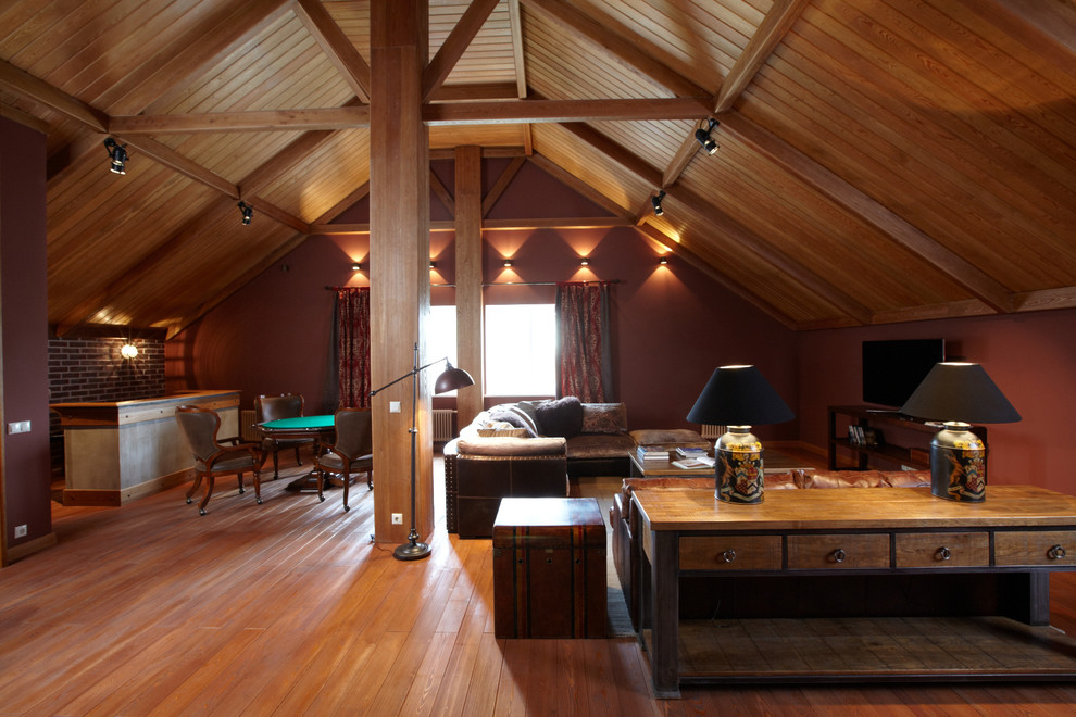 Мансарда в загородном доме