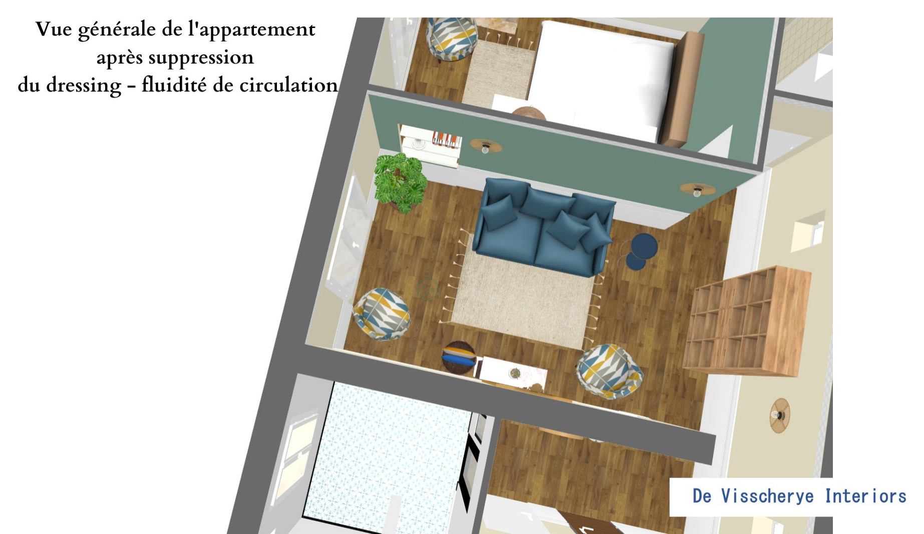 Restructuration d'un appartement parisien