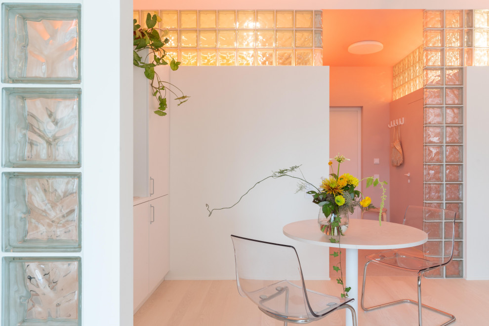 Квартира с стеклоблоками