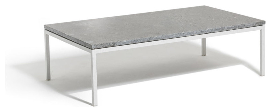 Skargaarden Bonan Rectangular Coffee Table, Light Gray/Limestone