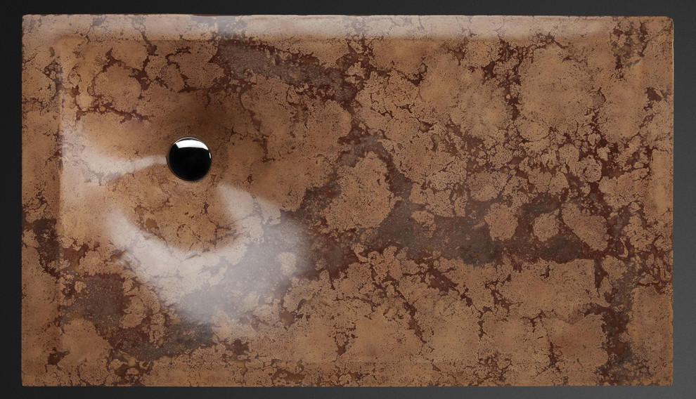 Wild savannah - concrete sink by Pietra Danzare