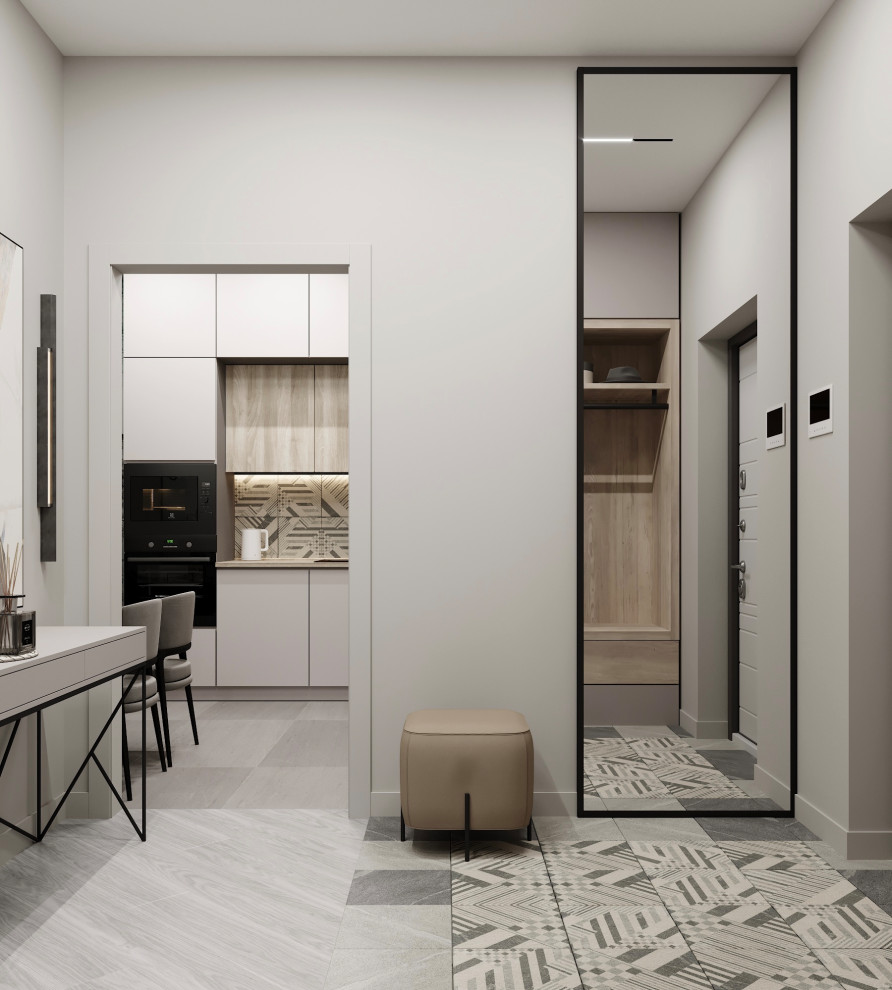 "Ничего лишнего". Квартира 70 кв.м., ЖК "Отражение"