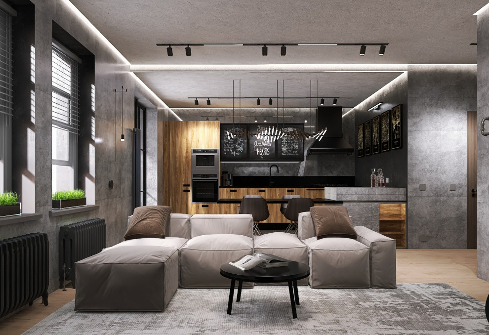 Брутальная двушка для холостяка