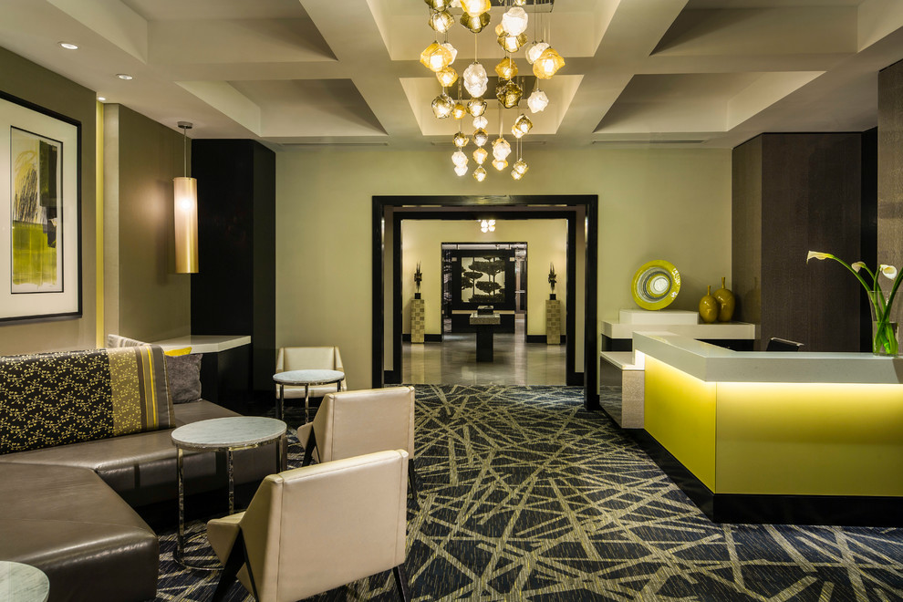 Example of a trendy home design design in DC Metro