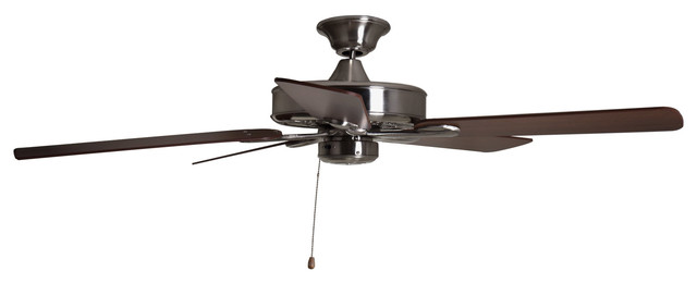 Boston Harbor Ceiling Fan 52 Brushed Nickel