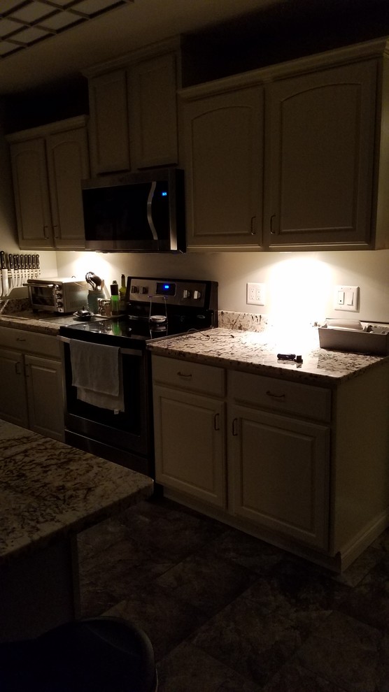 Inspiration for a rustic kitchen remodel in Miami