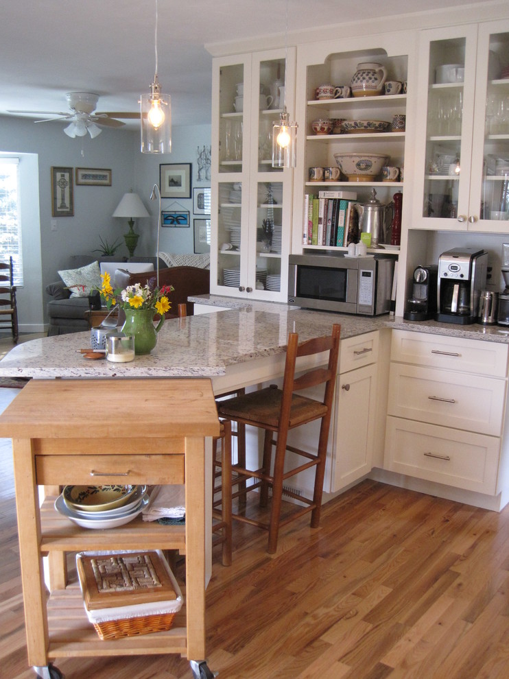 Mid-sized transitional kitchen photo in Denver