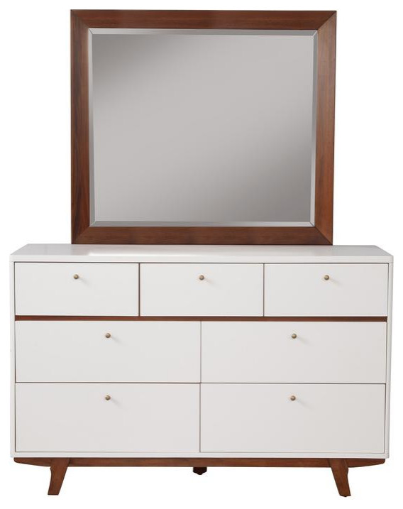 Dakota 7 Drawer Dresser Contemporary Dressers by BisonOffice Houzz