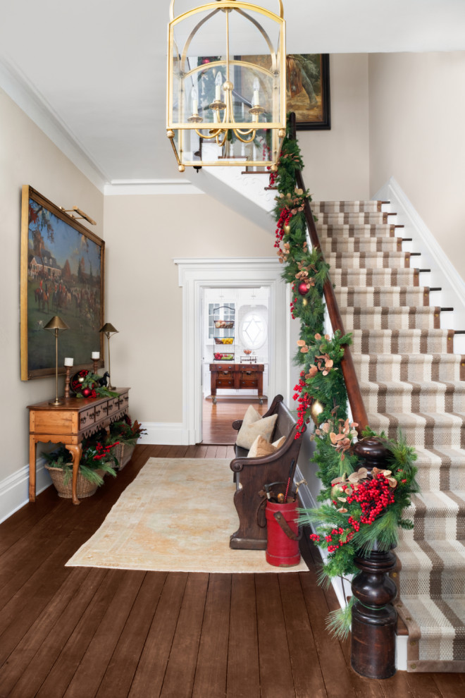 Example of a classic entryway design in DC Metro