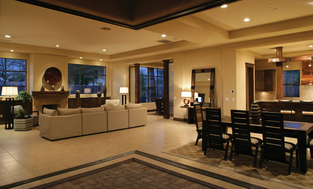* 2007 SOLE AWARD WINNER - MODEL HOME CATEGORY* ASID - Southwest Contemporary