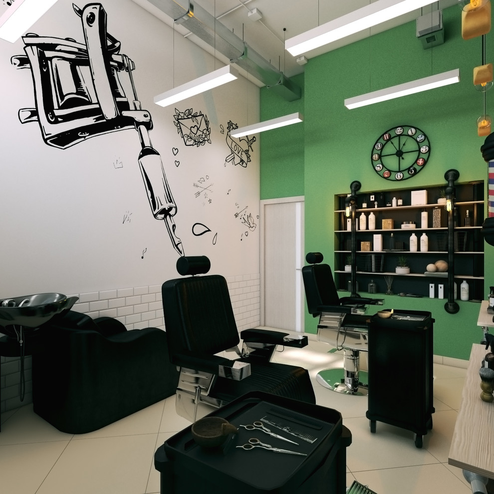 Барбершоп, слон красоты