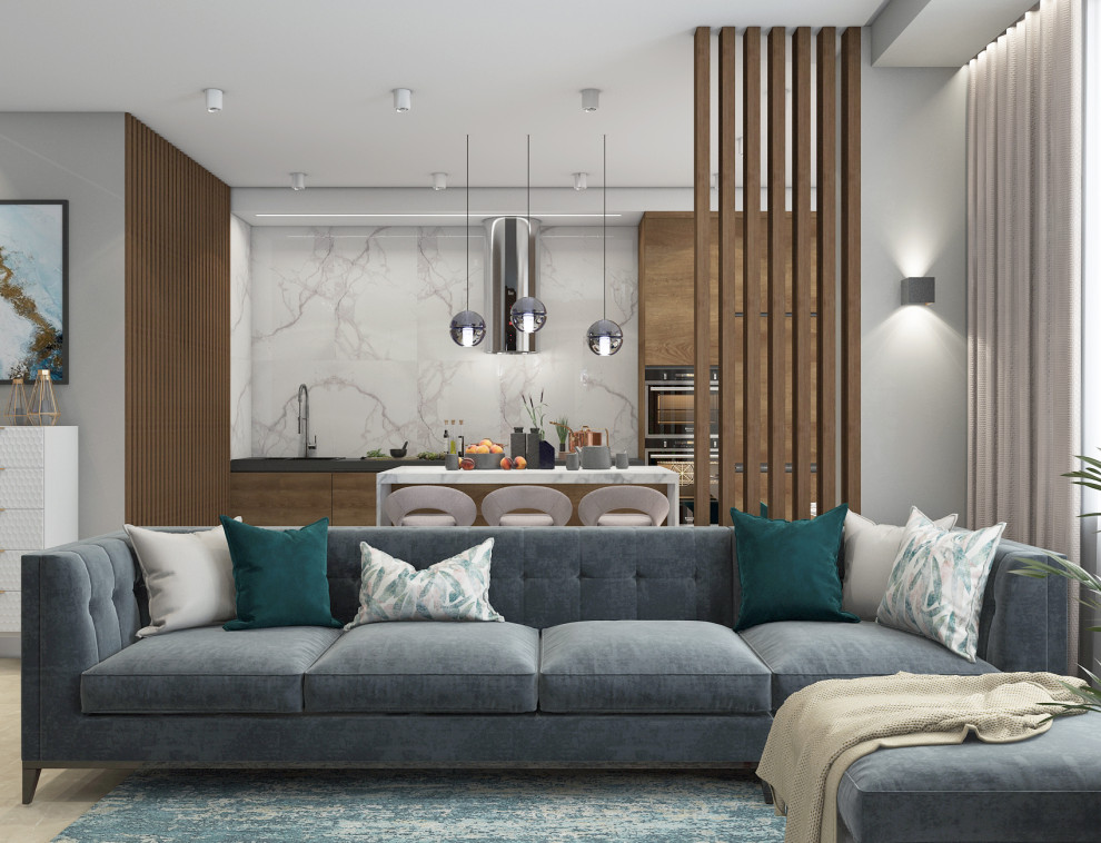 Дизайн-проект квартиры для молодого человека