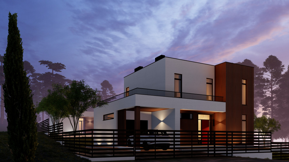 Современный дом в Кондырева