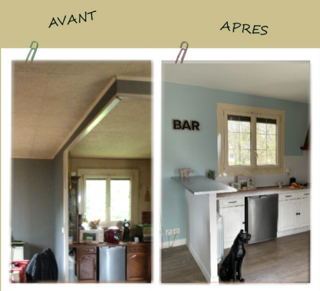 Rénovation salle de séjour et cuisine