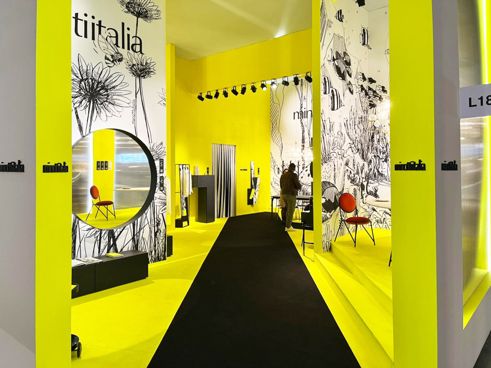 STAND SALONE DEL MOBILE 2024 PER MINOTTIITALIA