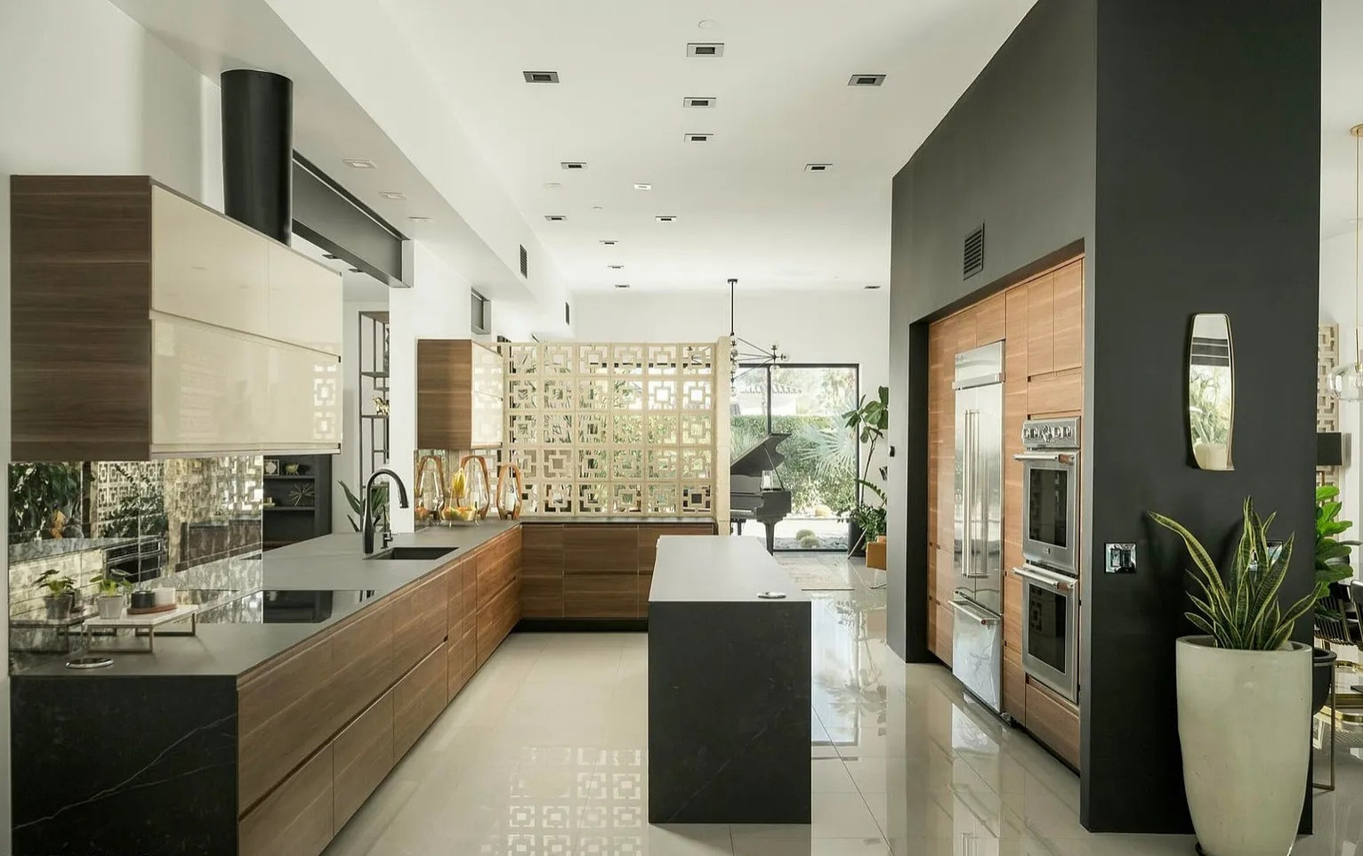 Whole Home Mid Century Meets Industrial