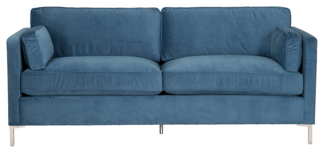 Demi 84 Mid Century Sofa Bella Slate