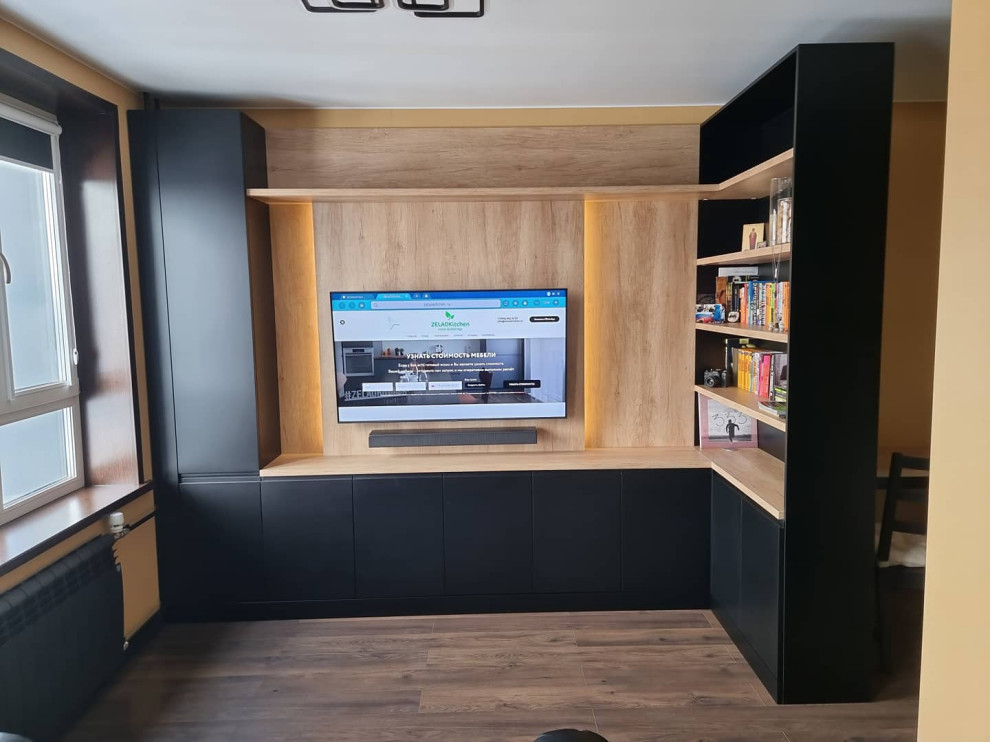 Мебель в гостиную ЖК "Жемчужина Зеленограда"