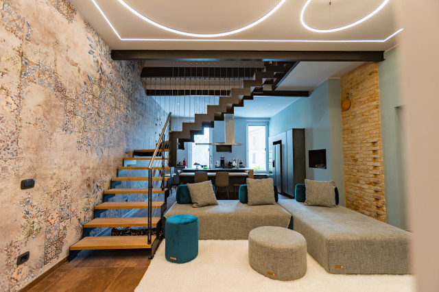 Villetta TE | Villetta di 150mq ristrutturazione completa contemporain-salon