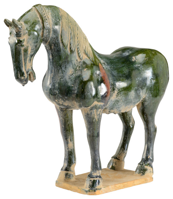 Shop Houzz Chelsea House Chelsea House Chinese Ceramic Horse Figurine